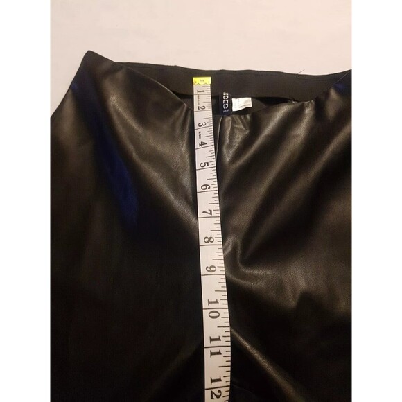 Divided By H&M Pants Size Small Faux Leather High Waist Punkcore Rock Edgy - Picture 11 of 13